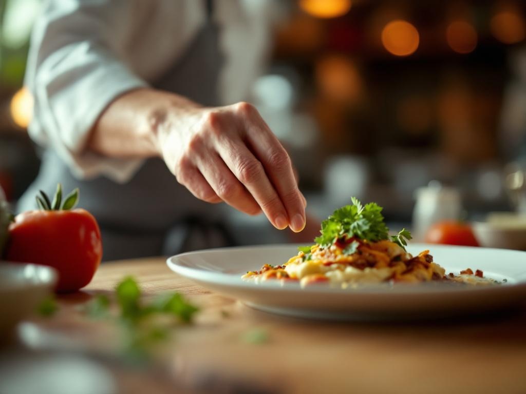 Dampfendes Rindsgulasch in traditionellem Gulaschkessel